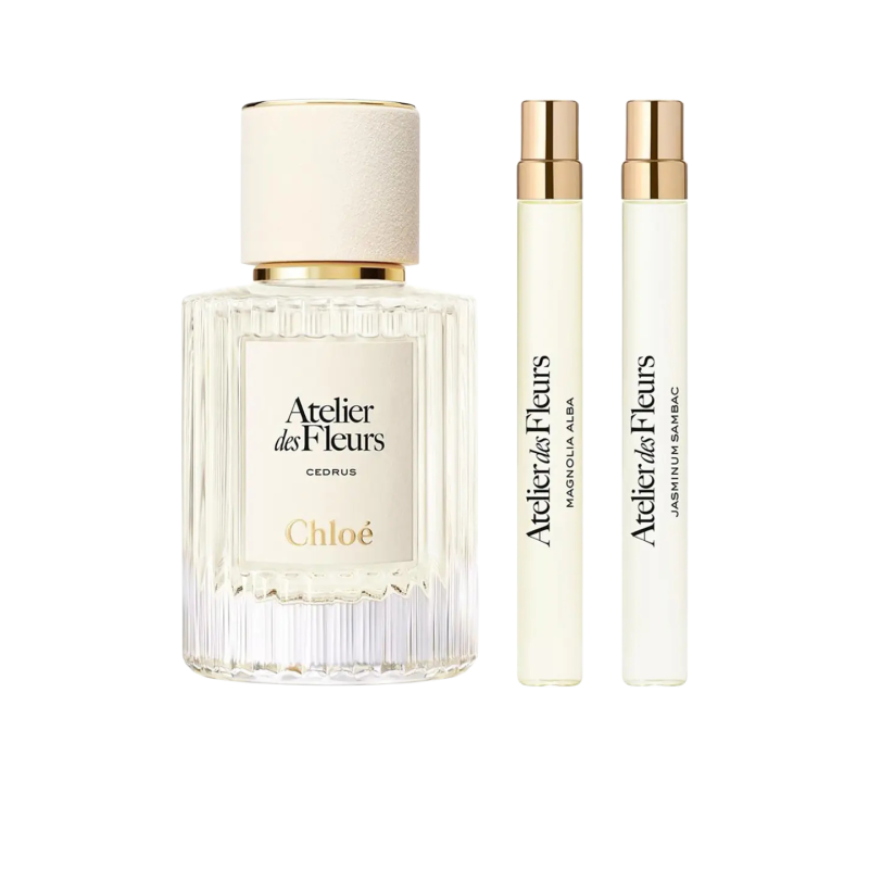 CHLOE SET CEDRUS 50 ML + MAGNOLIA ALBA 10 ML + JASMINUM SAMBAC 10 ML